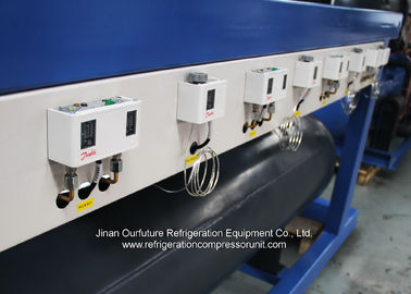 R404a 냉각 물에 의하여 냉각되는 나사 냉각장치 다 단계 에너지 조절 체계