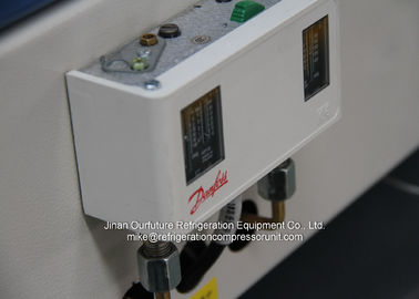 R404a 공기에 의하여 냉각되는 나사 냉각장치 참치 -50 섭씨 냉각