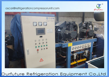 R22 R404A 상업적인 집광 단위 냉각기 압축기 단위 3P