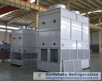 강압통풍 유형 증발 냉각된 콘덴서 찬 방 냉장계