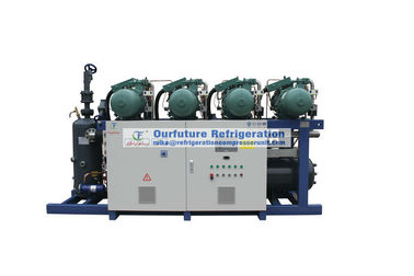 과일 발송 전에 인공적으로 냉각 사용을 위한 R407c 저온 저장 사용 refrigeartion 압축기 단위 OBBL2-100M