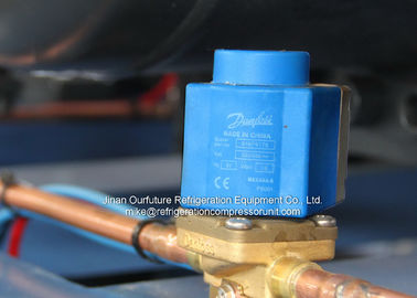 물 냉각장치를 위한 R404a Bitzer 상표 나사 유형 찬 방 압축기 단위