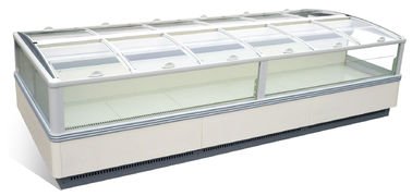슬라이드 유리 뚜껑을 가진 에너지 절약 음식 전시 내각 슈퍼마켓 냉장고 그리고 냉장고