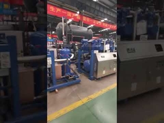 압축기 랙 조립 작업장